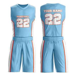 Premium Quality Custom Made <b>Basketball</b> Uniforms New Style Polyester with Breathable Feature Sublimation Printing - Product Image 5