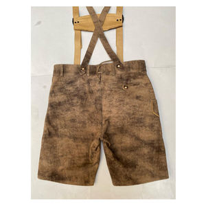 Precio de fábrica Nuevo estilo personalizado Hombres Mejor Lederhosen Alemán para la venta Tradicional para hombres Pantalones cortos de Lederhosen personalizados - Product Image 5