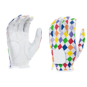 Gants de golf en cuir de mouton pour hommes de marque privée brodés personnalisés Easy Grip Léger Main gauche droite Logo personnalisable - Product Image 1