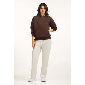 Sweat à capuche en tricot coupe oversize WM-POH-WS25-105 - Product Image 1