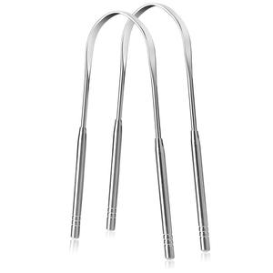 Bad Breath Treatment Tongue Scraper for Adults Medical Grade 100% Stainless Steel for Oral Care Easy to Use Tongue Scrapper - Product Image 4
