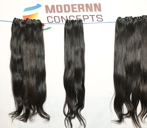 ผมต่อแบบ Remy บริสุทธิ์ผม Remy สำหรับต่อผมผมผมสีดำธรรมชาติผมลอนลึก8นิ้วยังไม่ได้ผ่านกระบวนการ100% อินเดีย - Product Image 6