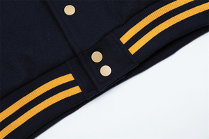 OEM/ODM Baseball Letterman Vestes Broderie Patch Respirant Jeunesse Collège Vestes Haute Streetwear Service OEM - Product Image 6