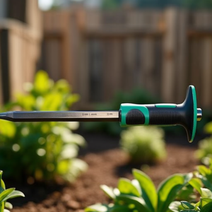Ciseau pointu de 300 mm de long avec protège-main en acier de 18 mm inclus - Ciseaux et poinçons de qualité supérieure - Product Image 3