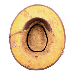 Sombreros de cuero de vaquero de color personalizado superventas Nuevo estilo para uso informal y al aire libre Bajo MOQ aplicable - Product Image 2