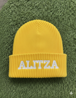 Bonnet tricoté unisexe YUQI style automne-hiver 100 % laine avec logo personnalisé brodé, revers ajustable et motif écossais