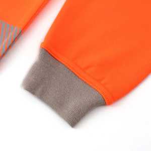 ชุดทำงานนิรภัย ราคาโรงงาน สำหรับงานก่อสร้าง เหมืองแร่ ขายส่ง รับทำโลโก้ เสื้อผ้าโพลีเอสเตอร์สะท้อนแสง แบบยูนิเซ็กซ์ แขนยาว - Product Image 6