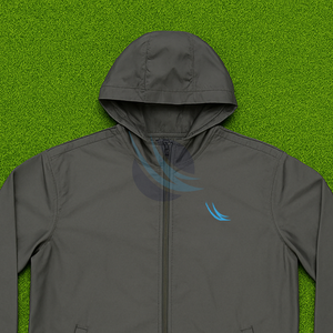 แจ็กเก็ตกันน้ำกันลมกันน้ำสไตล์ไฮสตรีทสำหรับผู้ชายเสื้อกันฝนเสื้อโค้ชเสื้อโค้ทกันฝนปรับแต่งโลโก้ได้แบบลำลองสีทึบฤดูใบไม้ผลิ - Product Image 2