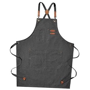 ผ้ากันเปื้อนสำหรับร้านกาแฟสำหรับบาร์ริสต้าใช้ซ้ำได้สำหรับร้านอาหารชายในสวนบาร์บีคิวร้านตัดผม - Product Image 2