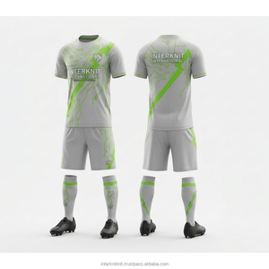 <b>Cheap</b> Bulk Soccer Uniforms Custom Football Jerseys <b>Set</b> Breathable Quick Dry 100% Polyester Training Kits Custom Names - Product Image 1