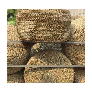 Grande affaire 2024 pour haute qualité jacinthe d'eau pouf chaise coussin nouveau Style tissé rond jacinthe d'eau coussin de siège coussin - Product Image 1