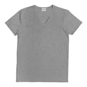 Vente en gros T-shirt 100% coton pour sublimation T-shirt uni en coton pour hommes col en V pour t-shirt surdimensionné en coton biologique imprimé sur mesure