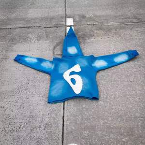 Pull à capuche vintage unisexe surdimensionné de haute qualité en coton imprimé bouffant personnalisé Design en relief Logo épaule tombante - Product Image 2