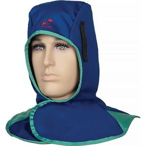 WELDAS Masque de soudage bleu avec fixation Velcro EN ISO 11611:2015 Classe 1/A1+A2 Lot de 5 - Product Image 1