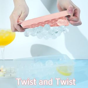 Lot de 3 moules à <span class=keywords><strong>glace</strong></span> en silicone écologiques, résistants au congélateur, pour glaçons ronds, pour cocktails, whisky, thé, café - Product Image 5