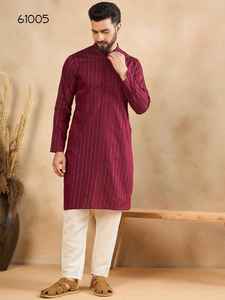 Nouveau 2024 dernière tenue de créateur à feuilles persistantes meilleures viscos rayonne Kurta avec broderie lourde avec un travail de séquence fantaisie exportateur indien - Product Image 6