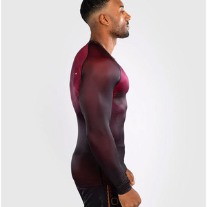 Hombres Impresión Digital MMA BJJ Jiu Jitsu Rash Guards Fitness Deportes Manga larga Rash Guard jiu jitsu kimono/kimono de jiu jitsu - Product Image 3