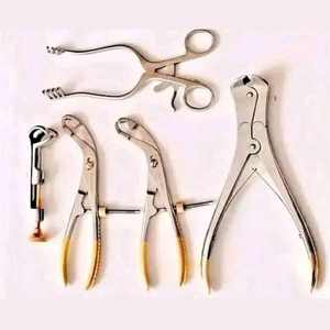 ชุดเครื่องมือผ่าตัดกระดูกและข้อสแตนเลสขนาด 3.5 มม. ชุดพื้นฐาน 5 ชิ้น คุณภาพเยี่ยม ใช้งานด้วยมือ - Product Image 2