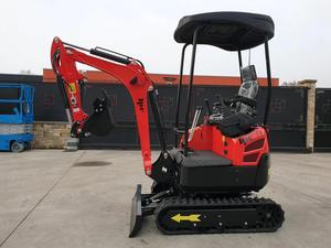 Livraison gratuite HT18 Mini-excavatrice sur chenilles de 1,7 tonne |   Diesel 3 cylindres |   Châssis extensible |   Swing Boom |   Marteau hydraulique - Product Image 3