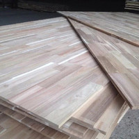 Tablero de junta de dedo de tamaño personalizado/tablero de junta de dedo madera de acacia/encimera de madera hecha en Vietnam