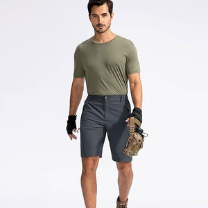 Shorts de sport décontractés pour hommes, personnalisés, de haute qualité, 100% coton, toile écologique, coupe-vent, séchage rapide, été, plage - Product Image 6