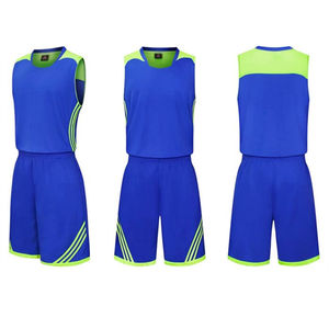 Ensembles de maillots de basket-ball sans manches personnalisés confortables, respirants, antibactériens et à séchage rapide, tailles plus grandes, pour l'entraînement, femmes et hommes - Product Image 1