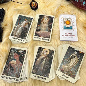 Cartes d'Oracle Éthérées Anglophones, Decks de Tarot Exquis, Articles de Collection - Product Image 4