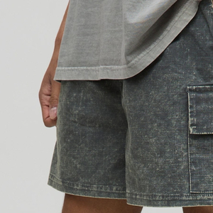 Pantalones Cortos para Hombre de Material Transpirable y Ajustable con Diseño de Logotipo Personalizado, Precio al por Mayor, Servicio OEM, con Bolsillo Lateral, Ropa Casual 2026 - Product Image 3