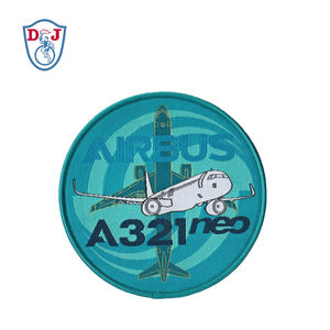 แผ่นรีดติดเสื้อโลโก้ทอแบบกำหนดเองแผ่นป้ายทอลายกลุ่ม - Product Image 3