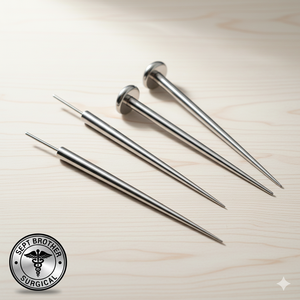 Ensemble d'aiguilles de perçage professionnelles en acier inoxydable pour bijoux corporels et usage médical - Product Image 1