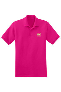เสื้อยืดโปโลผู้ชายน้ำหนักมาก220-280gsm โลโก้ได้ตามต้องการเสื้อยืดกอล์ฟปักลายเสื้อลำลองแบบถักสีพื้น - Product Image 3