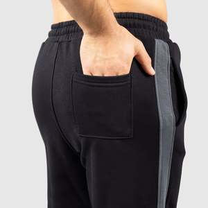 Pantalon de survêtement molletonné oversize pour homme, en mélange polyester/coton 300g, avec cordon de serrage et taille élastique, personnalisable en gros - Product Image 4