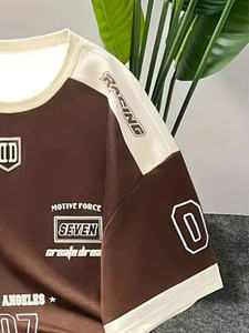 2025 été Shorts manches chemise 3D imprimé chemises décontractées pour hommes 100% coton bio respirant T-Shirt - Product Image 5