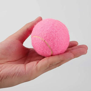 Interactive <b>Slow</b> <b>Feeder</b> <b>Dog</b> Chew Treat Dispensing Ball Non-Toxic Pet Accessories Durable Sports Feature Tennis Balls - Product Image 1