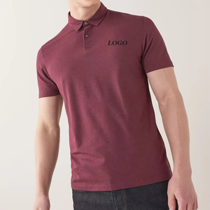 Dernier modèle Nouveaux Arrivages Polo de Couleur Unie en Coton Blanc Vente en Gros Golf Manches Courtes Slim Fit Confortable Et Décontracté - Product Image 2