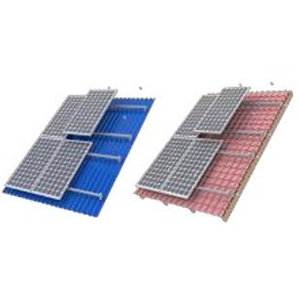 Système solaire hors réseau de 1 kW avec contrôleur MPPT, panneaux en silicium monocristallin, autre batterie 12VDC, montage au sol - Product Image 2