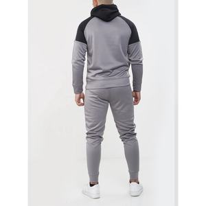 Chándal de poliéster 100% para hombre y mujer, ropa de entrenamiento Unisex de dos piezas con diseño personalizado, venta al por mayor - Product Image 4