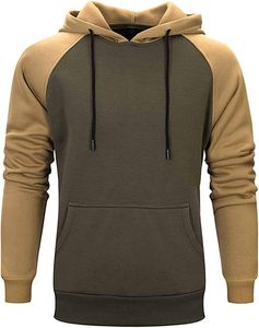 Sudadera con capucha de gran tamaño para hombre, algodón polar, invierno, cálido, bolsillo de canguro, hombro caído, diseño personalizado - Product Image 5