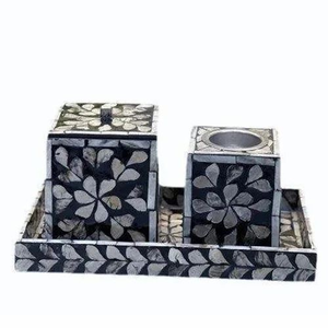 Porte-encens exclusif haut de gamme en nacre Bakhoor rituels aromatiques à la combustion du bois pour le printemps de l'anis étoilé spirituel arabe - Product Image 4