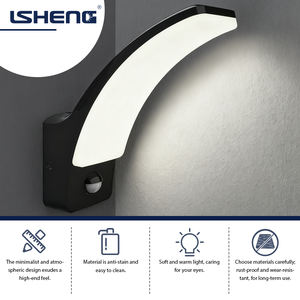 Đèn tường LED cảm biến chuyển động ngoài trời chống thấm nước bán buôn tùy chỉnh, đèn an ninh sân vườn có thể dùng để chiếu sáng hành lang - Product Image 3