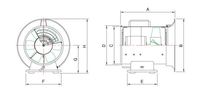 Ventilateur centrifuge ROBOTECH TIP-300S sur pied, portable, haute technologie, best-seller coréen, circulation d'air personnalisable, OEM/ODM