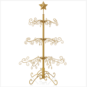 Ornements suspendus Vintage rustique Bronze flocon de neige inspiré décoration d'arbre de Noël pour des vacances chaudes charme blanc Sublimation - Product Image 6