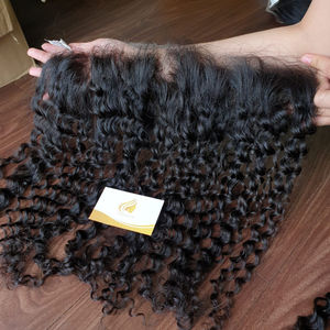 La mejor calidad para el cabello Remy vietnamita sin procesar suizo para encaje frontal Precio al por mayor Tono de piel amigable Envío gratis - Product Image 1