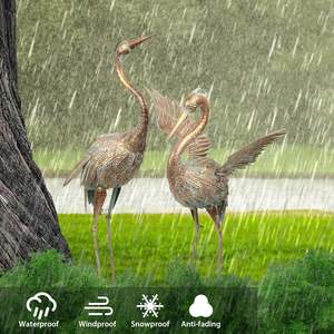 Escultura de Pájaro Metálico con Figura Voladora India Artística para Decoración del Hogar, Adorno de Jardín, Equilibrio Vastu, Espacios de Vida Tradicionales al por Mayor - Product Image 4