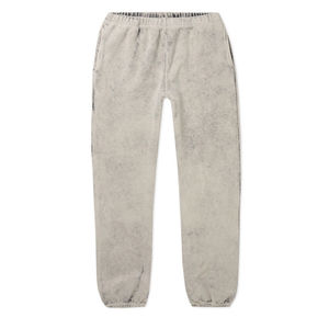 Pantalon de jogging en molleton léger personnalisé avec logo, délavage acide, coupe droite, décontracté pour homme, 100 % coton, séchage rapide, respirant - Product Image 6