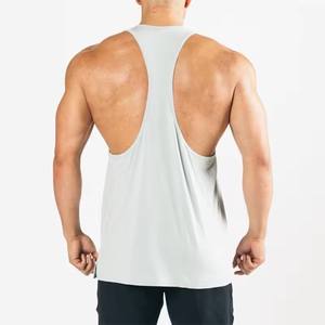 Custom <b>Men's</b> <b>Gym</b> <b>Vest</b> Plus Size Breathable Knitted Tank Top for Workout Casual Sport Fitness Athletic Running Oversize Cut - Product Image 6