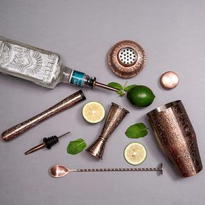 Premium Quality Metal <b>Cocktail</b> <b>Making</b> 6 Piece Set Bartender <b>Kit</b> for <b>Cocktail</b> in Bulk Price - Product Image 6
