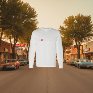 Camiseta promocional de manga larga con diseño vintage de los años 70, <span class=keywords><strong>Dayton</strong></span> <span class=keywords><strong>Ohio</strong></span> OH Retro 70's Love - Product Image 3