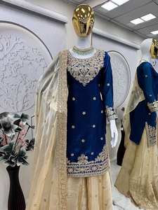 Última Colección al por Mayor de Kurtis para Mujer en Modal Puro, Muselina Pesada, Satén Fandy, Bordado, Lentejuelas, Listos para Usar, Exportación Dhwaja - Product Image 6