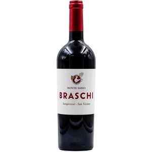 Traditional Sangiovese Romagna DOC Red <b>Wine</b> 750ml Soft Balanced Italian <b>Wine</b> 6 Bottles Per Box-Vigne Di Monte Sasso - Product Image 1